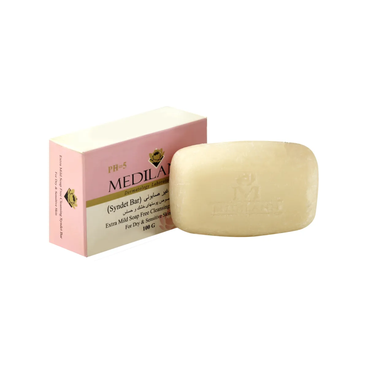 پاک کننده غیر صابونی مدیلن مناسب پوست خشک