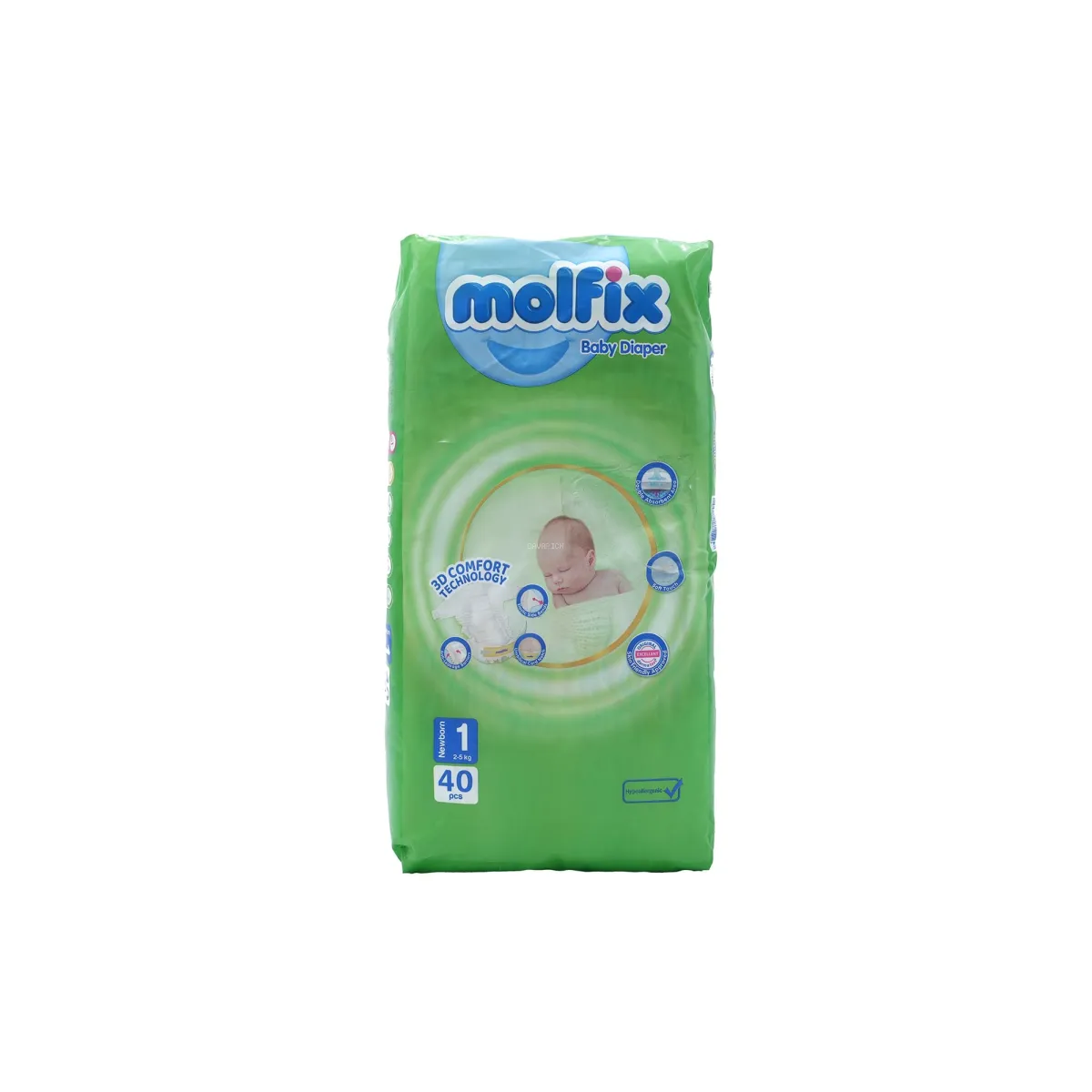 پوشک کامل بچه مولفیکس سایز 1