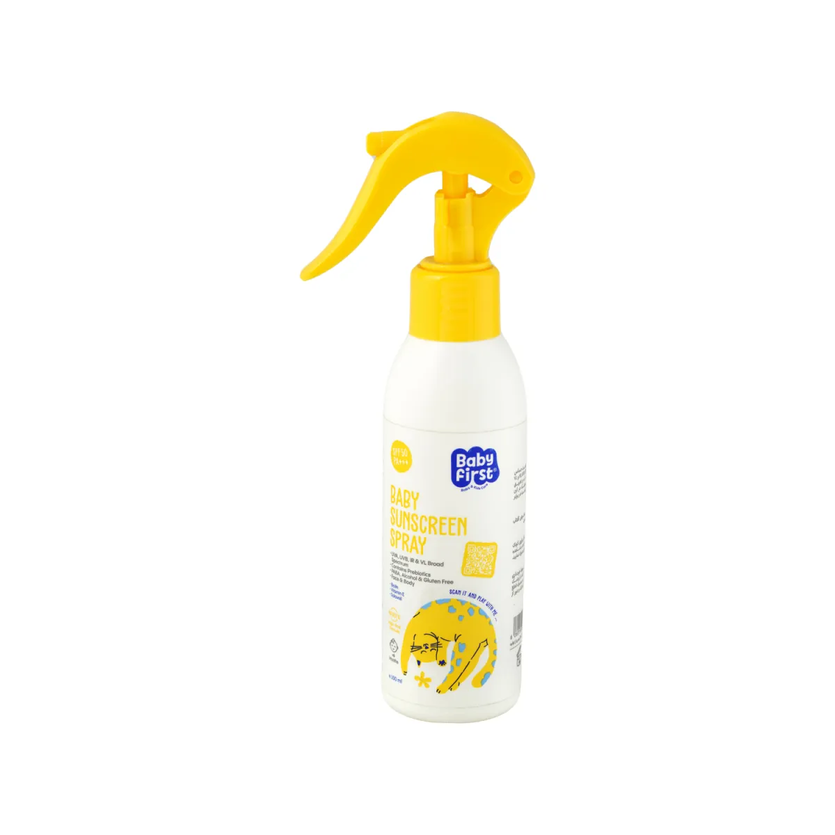 اسپری ضد آفتاب کودک SPF50 بیبی فرست