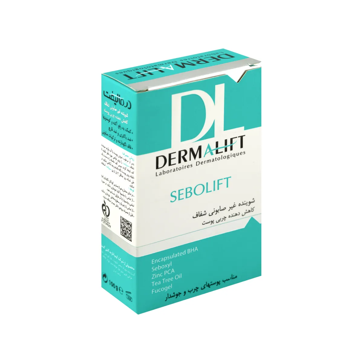 شوینده غیر صابونی درمالیفت مناسب پوست چرب و جوش‌ دار