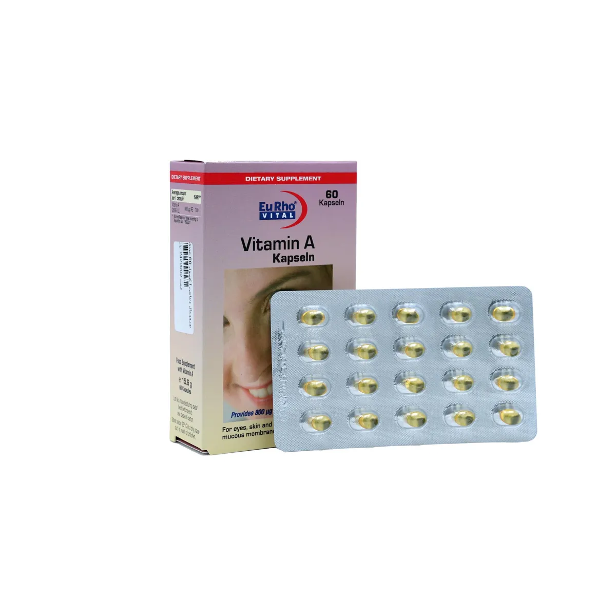 کپسول ویتامین A یوروویتال