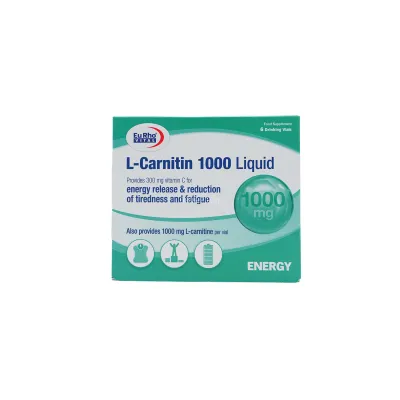 ویال ال کارنیتین یوروویتال 1000 میلی گرم