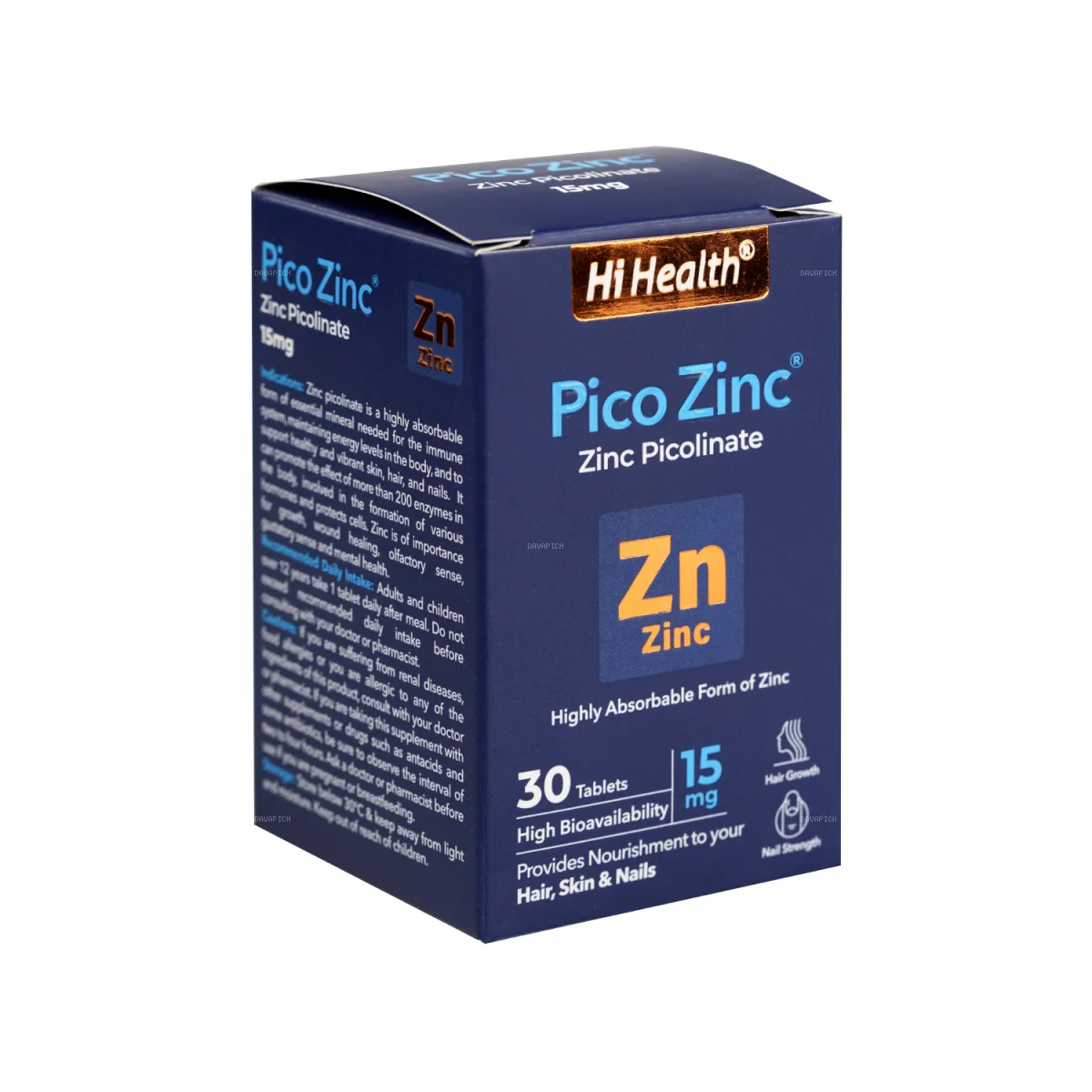 قرص پیکو زینک های هلث