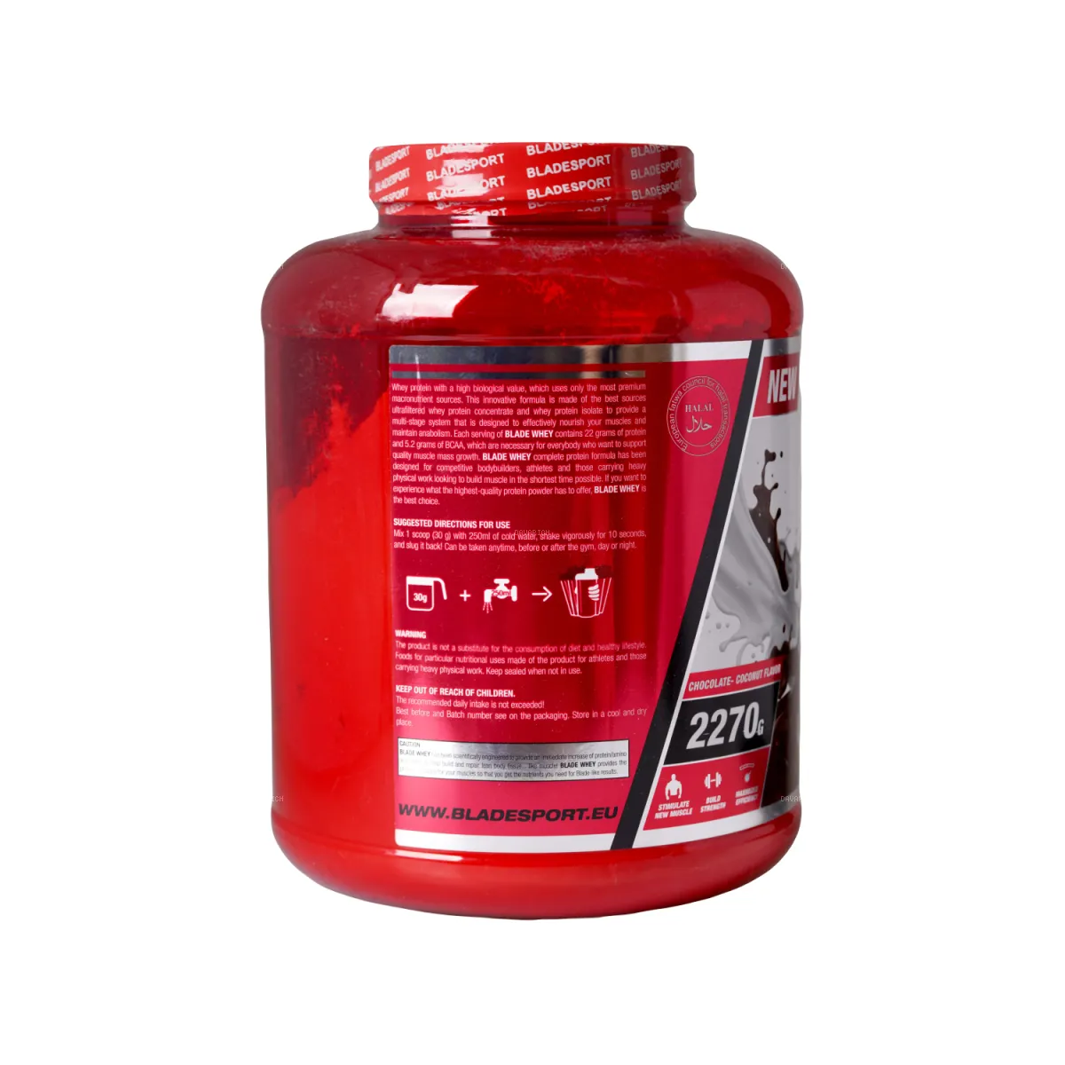 پودر پروتئین وی بلید اسپرت طعم شکلات 2270 گرم