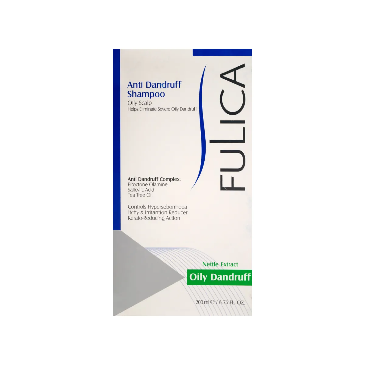 شامپو ضد شوره فولیکا مناسب پوست سر چرب 200 میلی لیتر