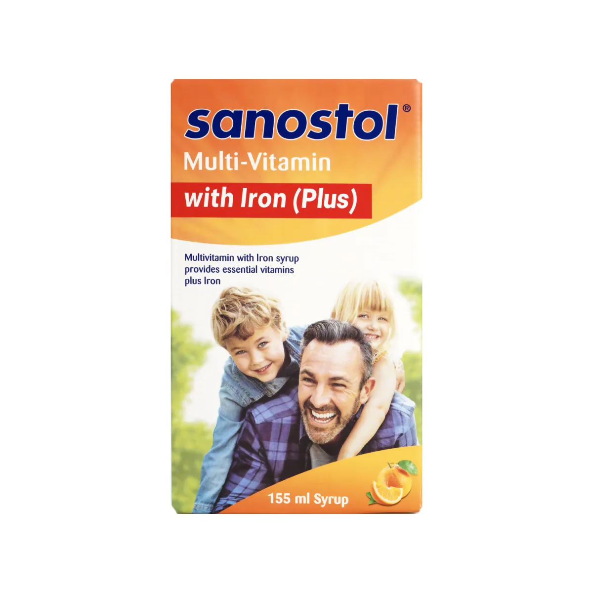 شربت مولتی ویتامین آهن پلاس سانستول
