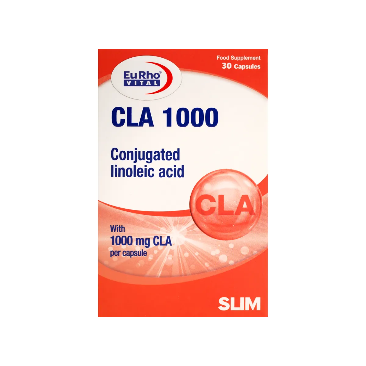 کپسول لاغری CLA یوروویتال 1000 میلی گرم