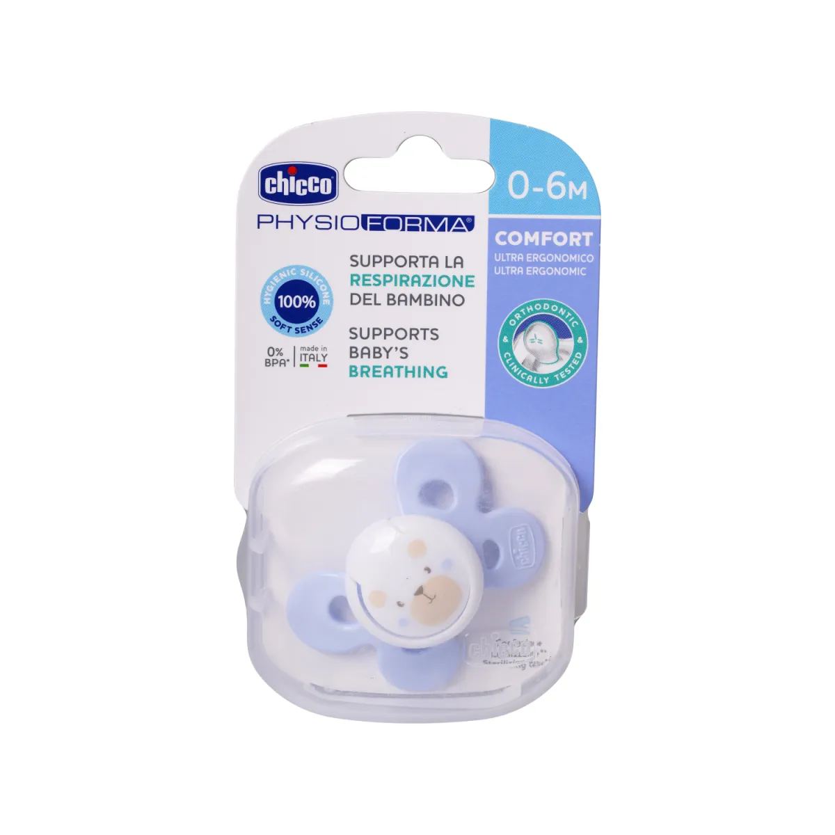 پستانک چیکو طرح خرگوش مناسب ۶-۰ ماه