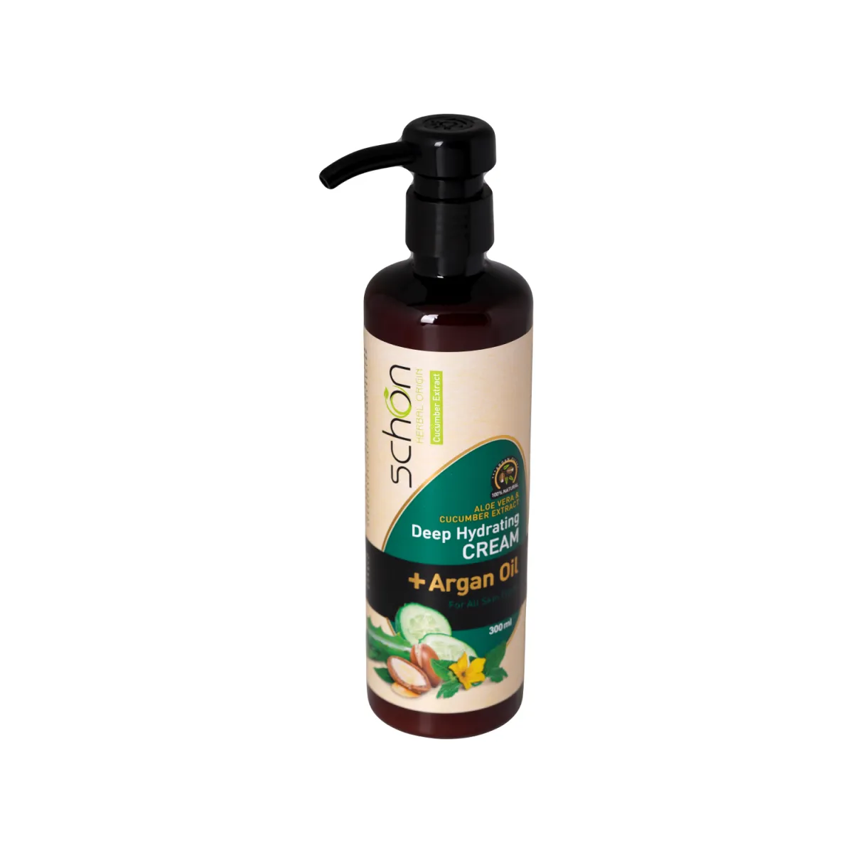 کرم نرم کننده و مرطوب کننده شون حاوی عصاره خیار و روغن آرگان