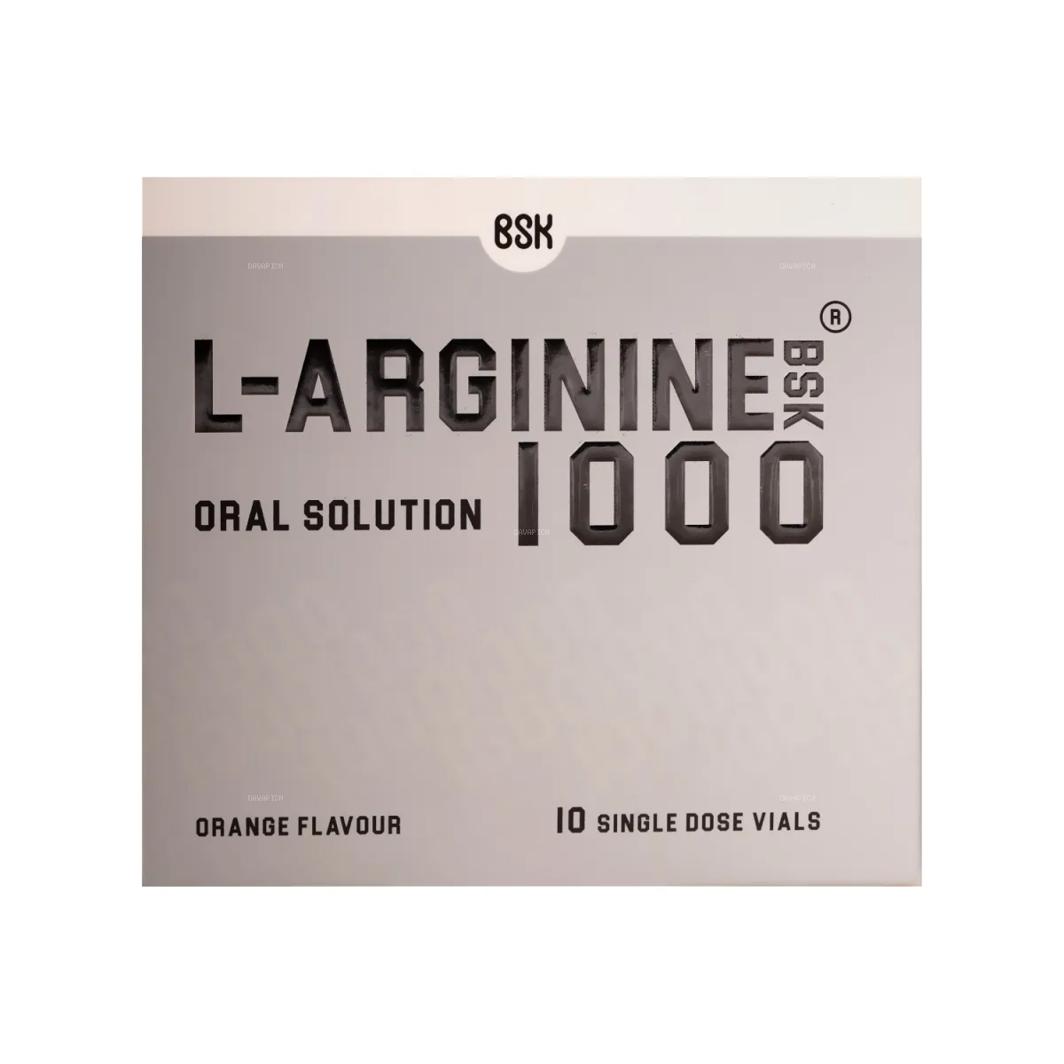 ویال خوراکی ال آرژینین بی اس کی 1000 میلی گرم