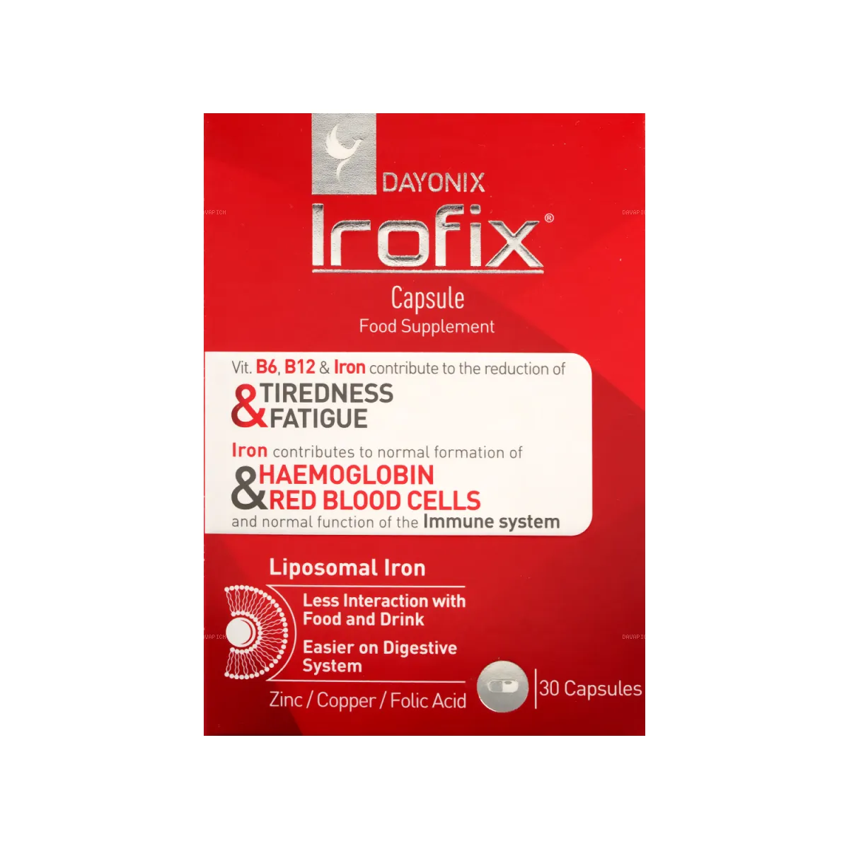 کپسول آیروفیکس دایونیکس فارما