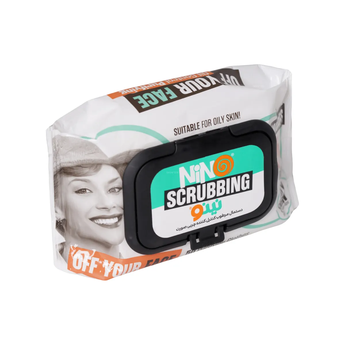 دستمال مرطوب کنترل کننده چربی صورت نینو