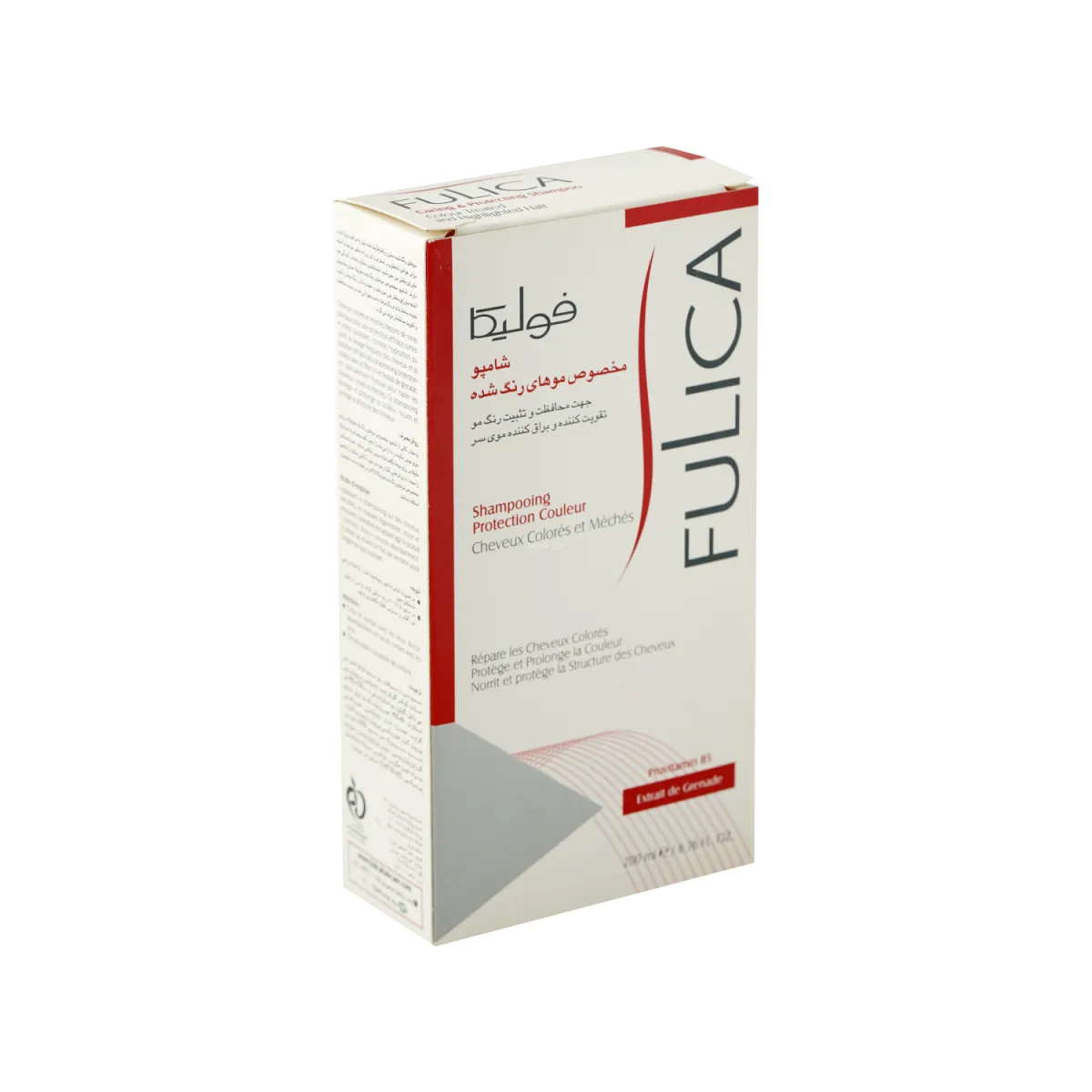 شامپو تقویت کننده فولیکا مناسب موی رنگ شده 200 میلی لیتر