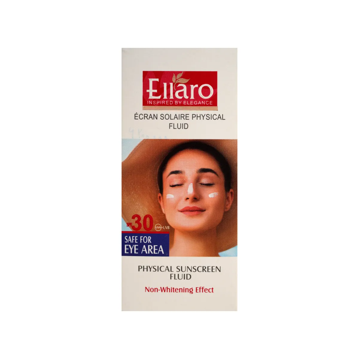 فلوئید ضد آفتاب SPF30 الارو مدل Physical بدون رنگ