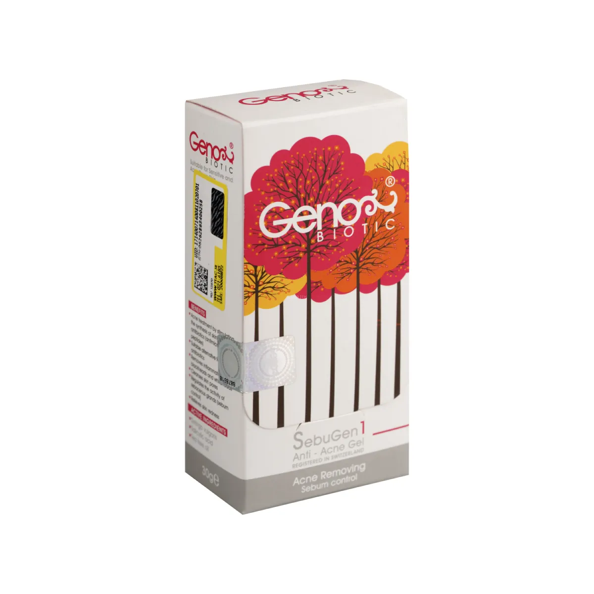 ژل ضد آکنه صورت ژنوبایوتیک