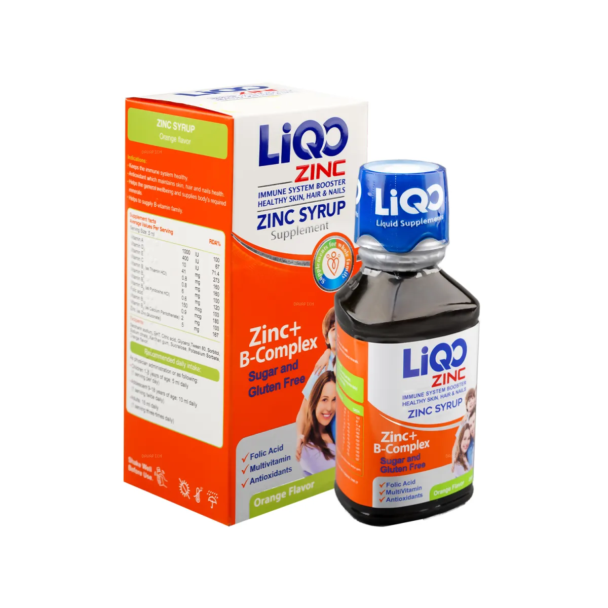 شربت لیکو زینک ابیان فارمد