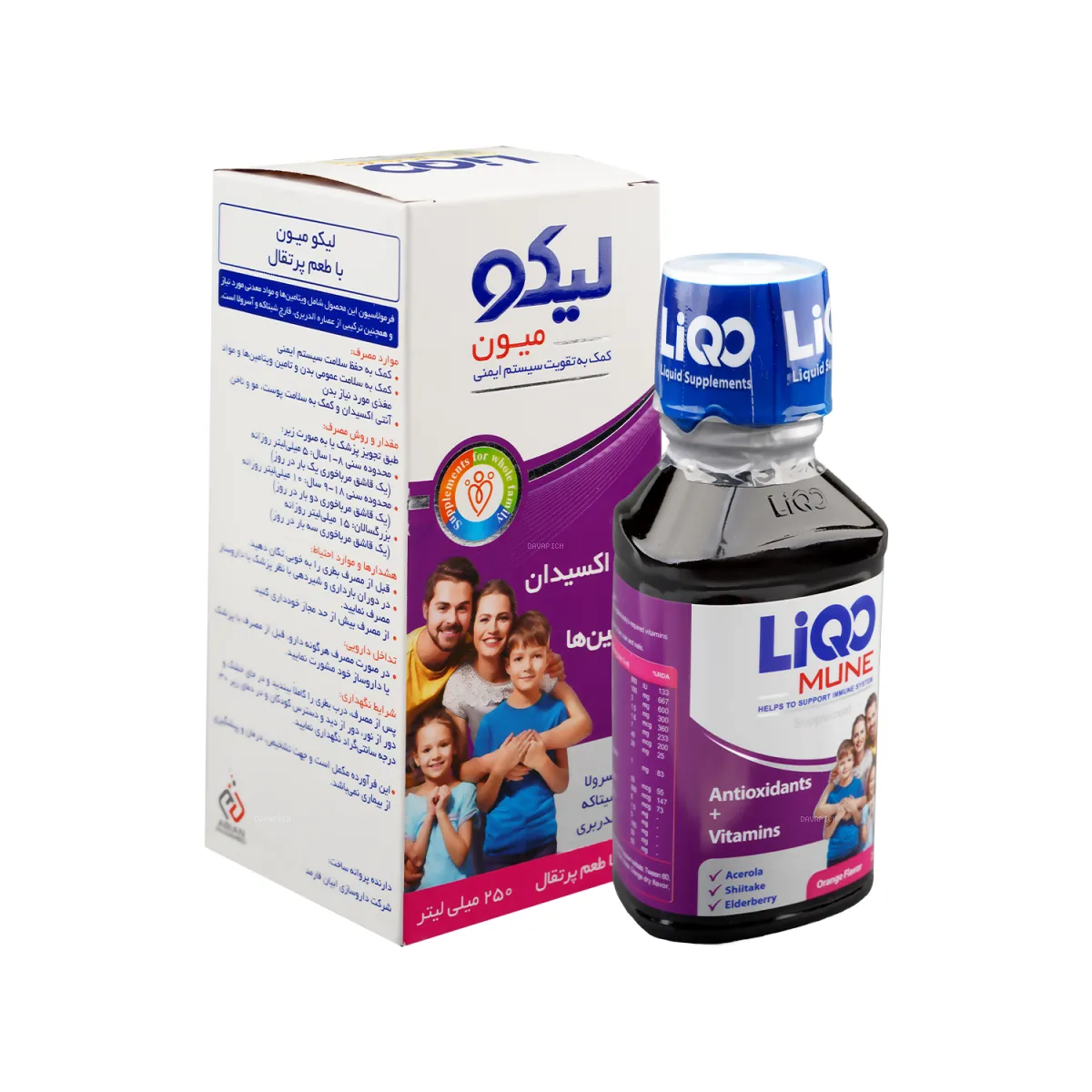 شربت لیکو میون ابیان فارمد