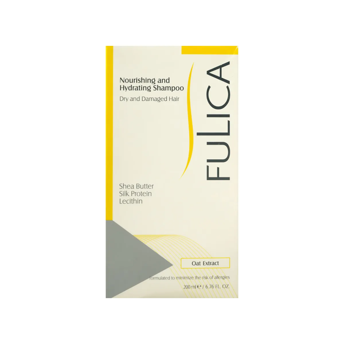 شامپو فولیکا مناسب موی خشک و آسیب دیده 200 میلی لیتر