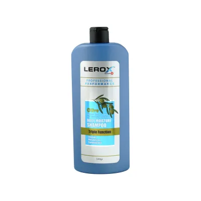 شامپو مرطوب کننده روزانه لروکس حاوی عصاره زیتون 550 میلی لیتر