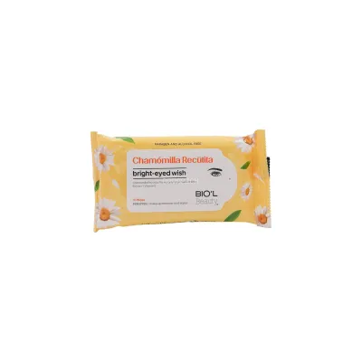 دستمال مرطوب پاک کننده آرایش دور چشم بیول