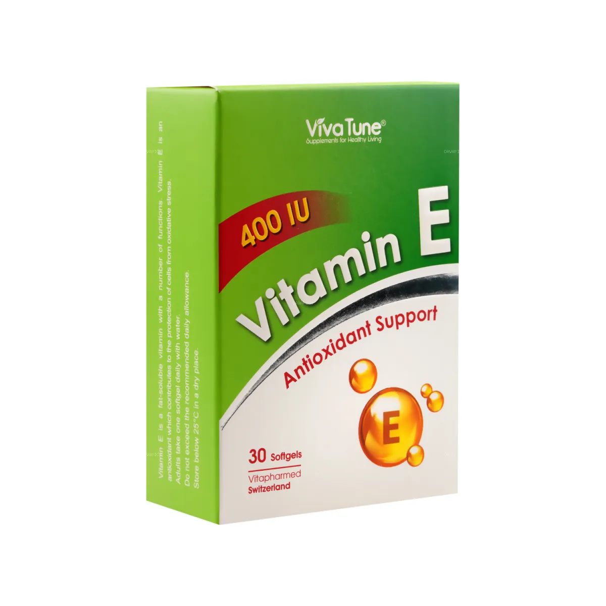 قرص ویتامین E ویواتیون 400 واحد