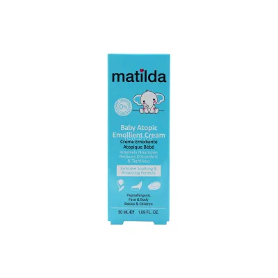 کرم مرطوب کننده کودک ماتیلدا مناسب پوست آتوپیک 50 میلی لیتر