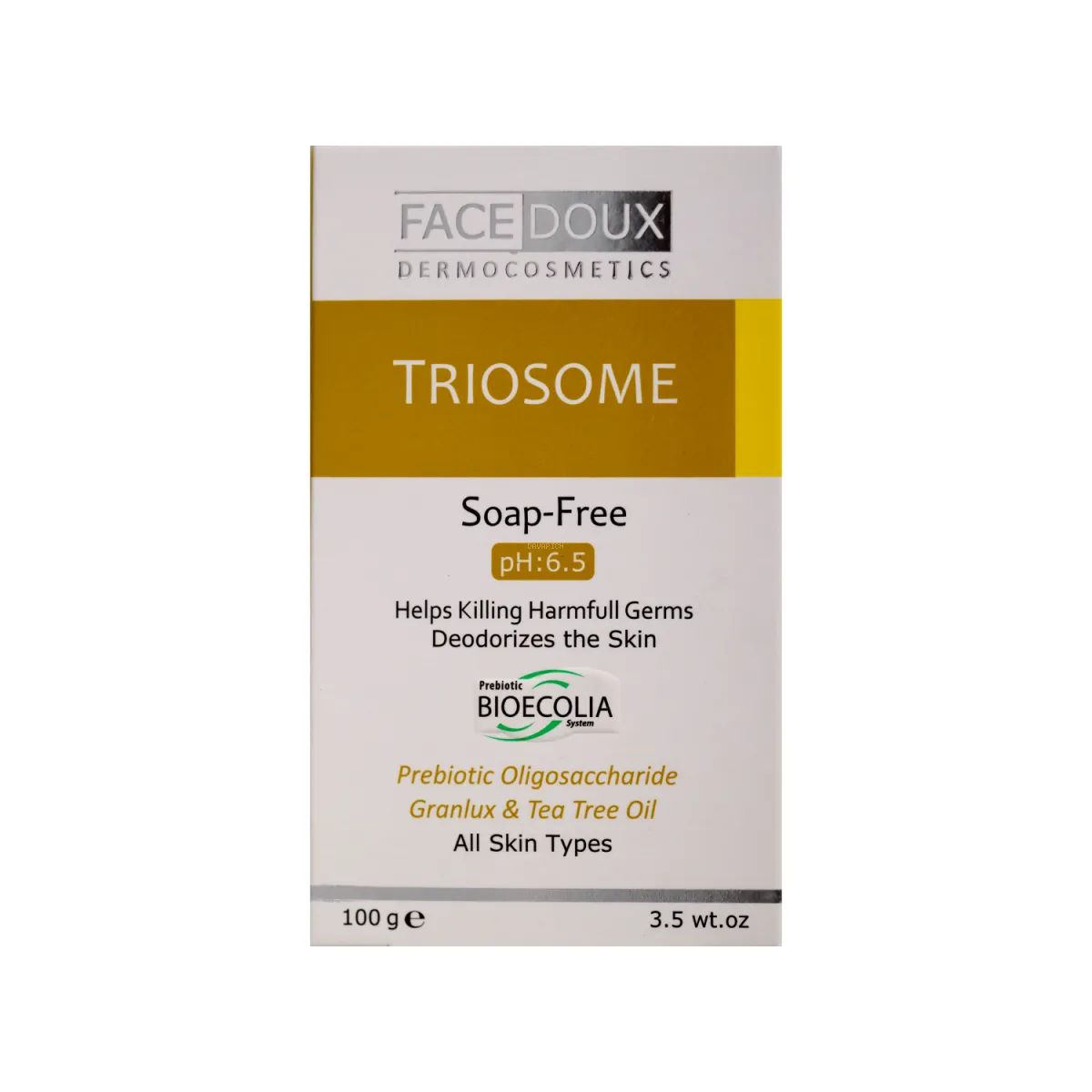 پن از بین برنده بو و باکتری بدن فیس دوکس مدل Triosome