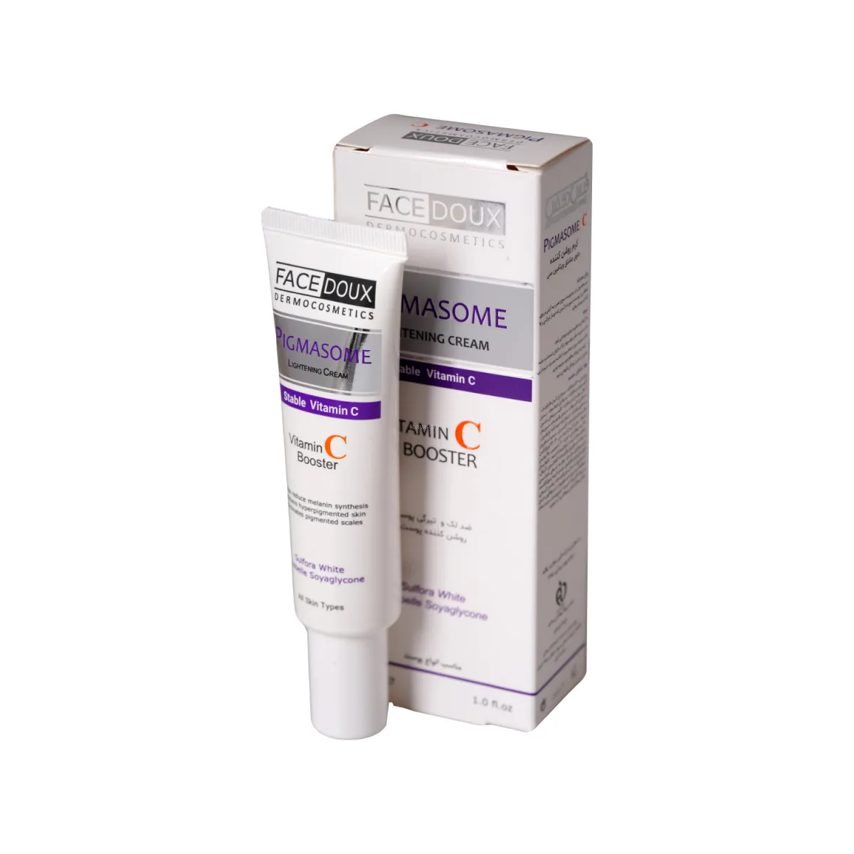 کرم روشن کننده صورت فیس دوکس مناسب انواع پوست