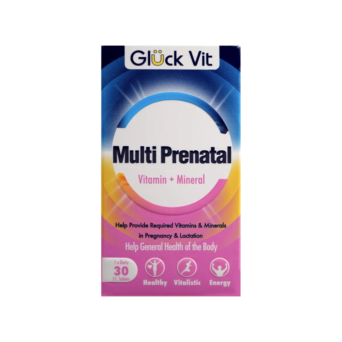 قرص مولتی پرناتال گلوک ویت