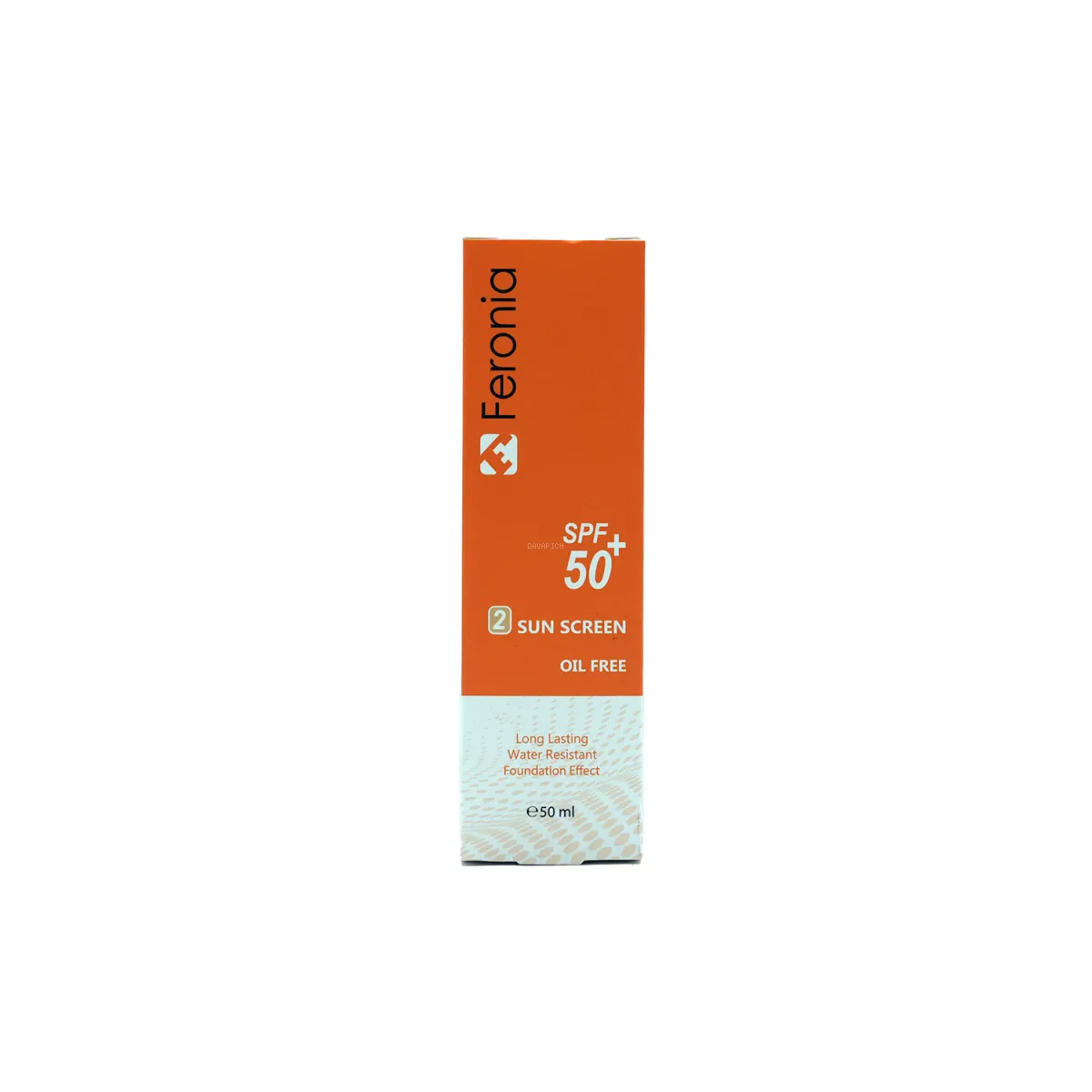 کرم ضد آفتاب SPF50 فرونیا شماره 2 مناسب پوست چرب