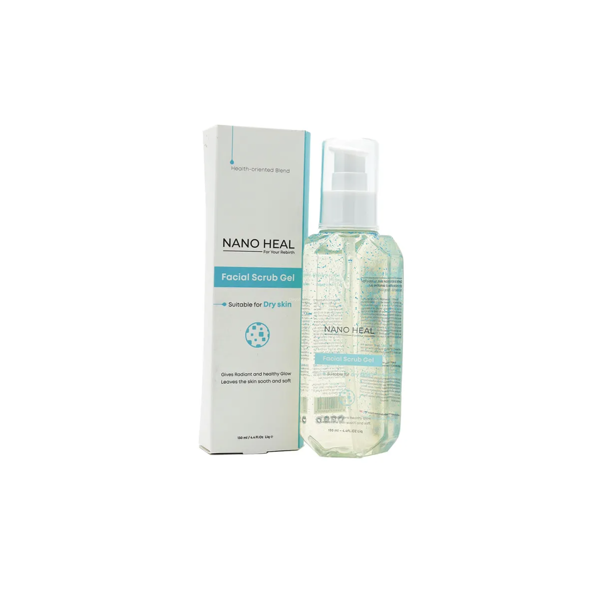 ژل اسکراب نانوهیل مناسب پوست خشک