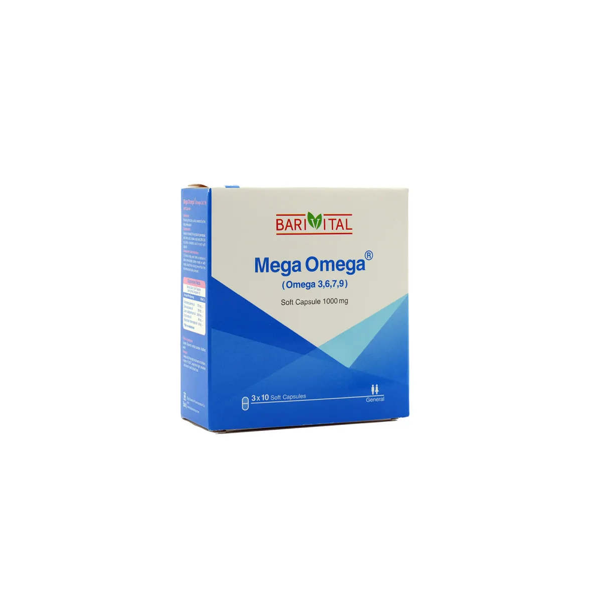 کپسول امگا 3-6-9 باریویتال