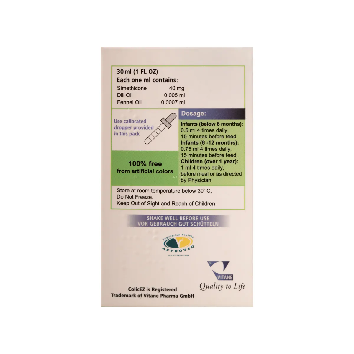 قطره کولیکز ویتان