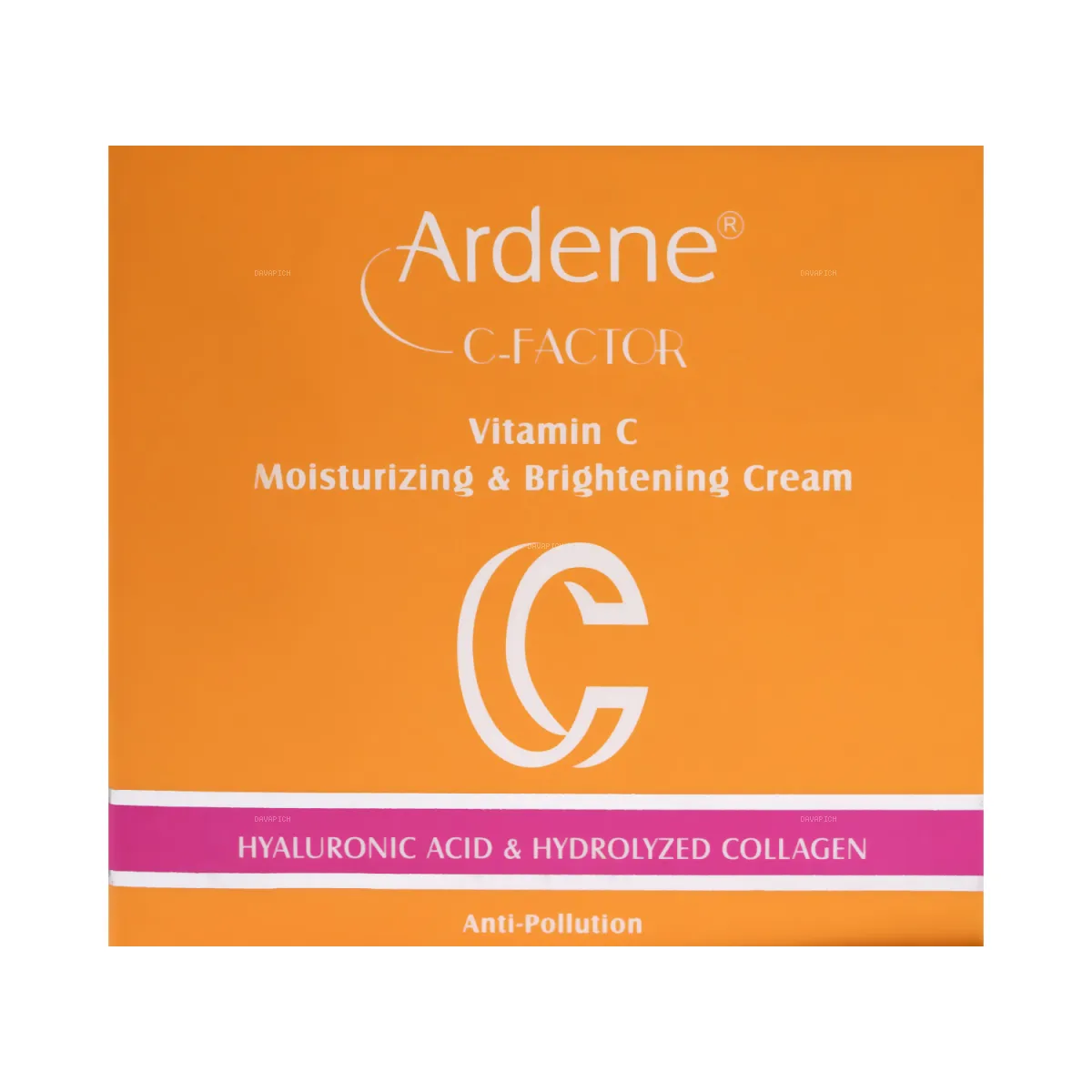 کرم مرطوب کننده آردن حاوی ویتامین C