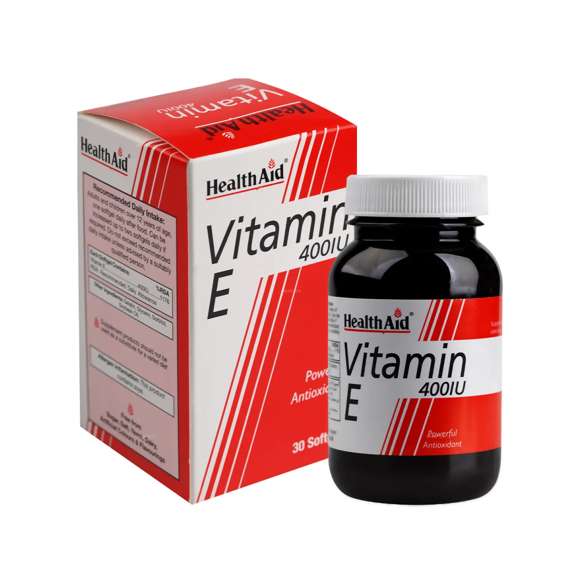 کپسول ویتامین E هلث اید 400 واحد