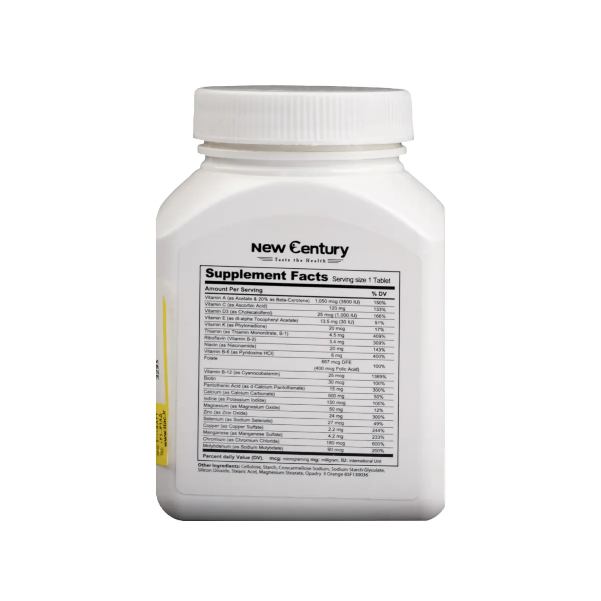 قرص مولتی ویتامین +Mrs 50 نیوسنتری