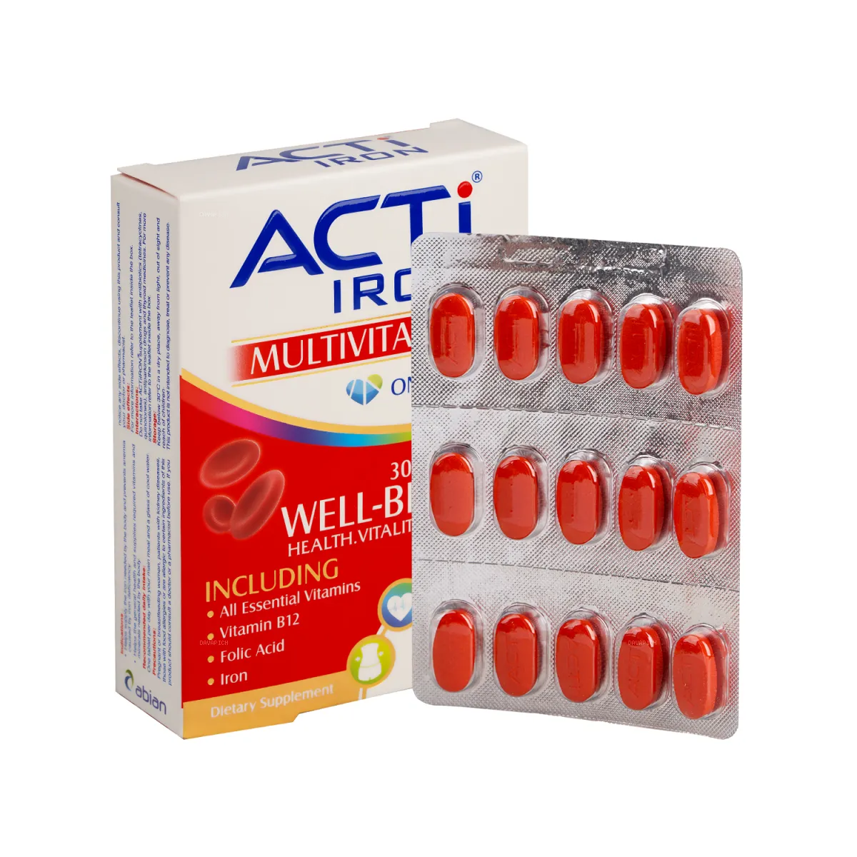 قرص اکتی آیرون ابیان دارو