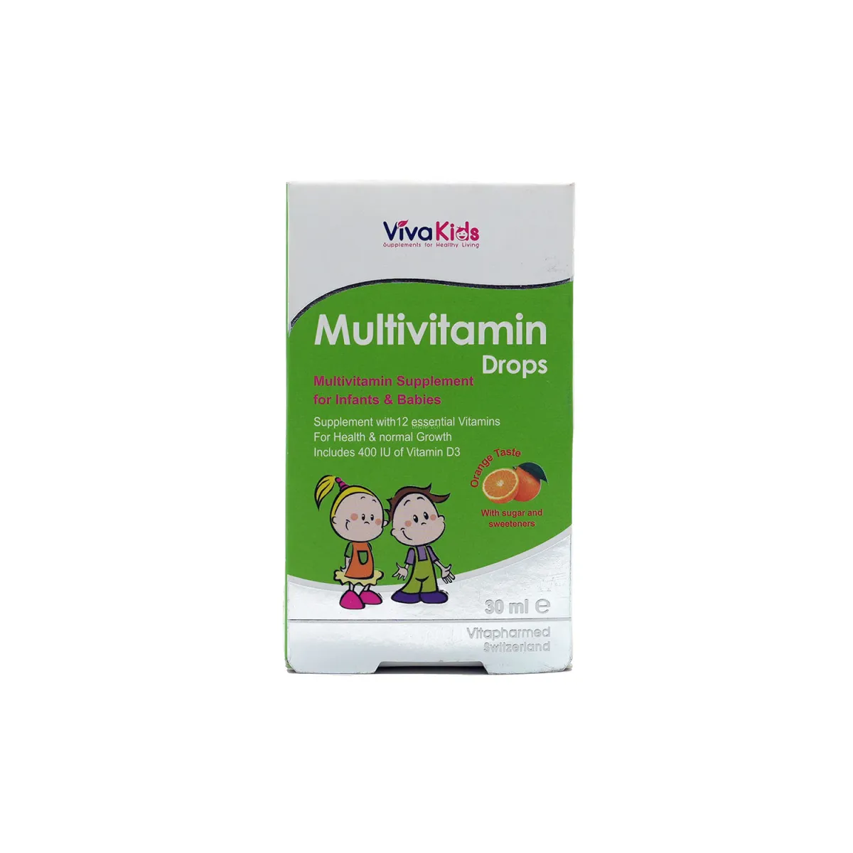 قطره مولتی ویتامین ویواکیدز