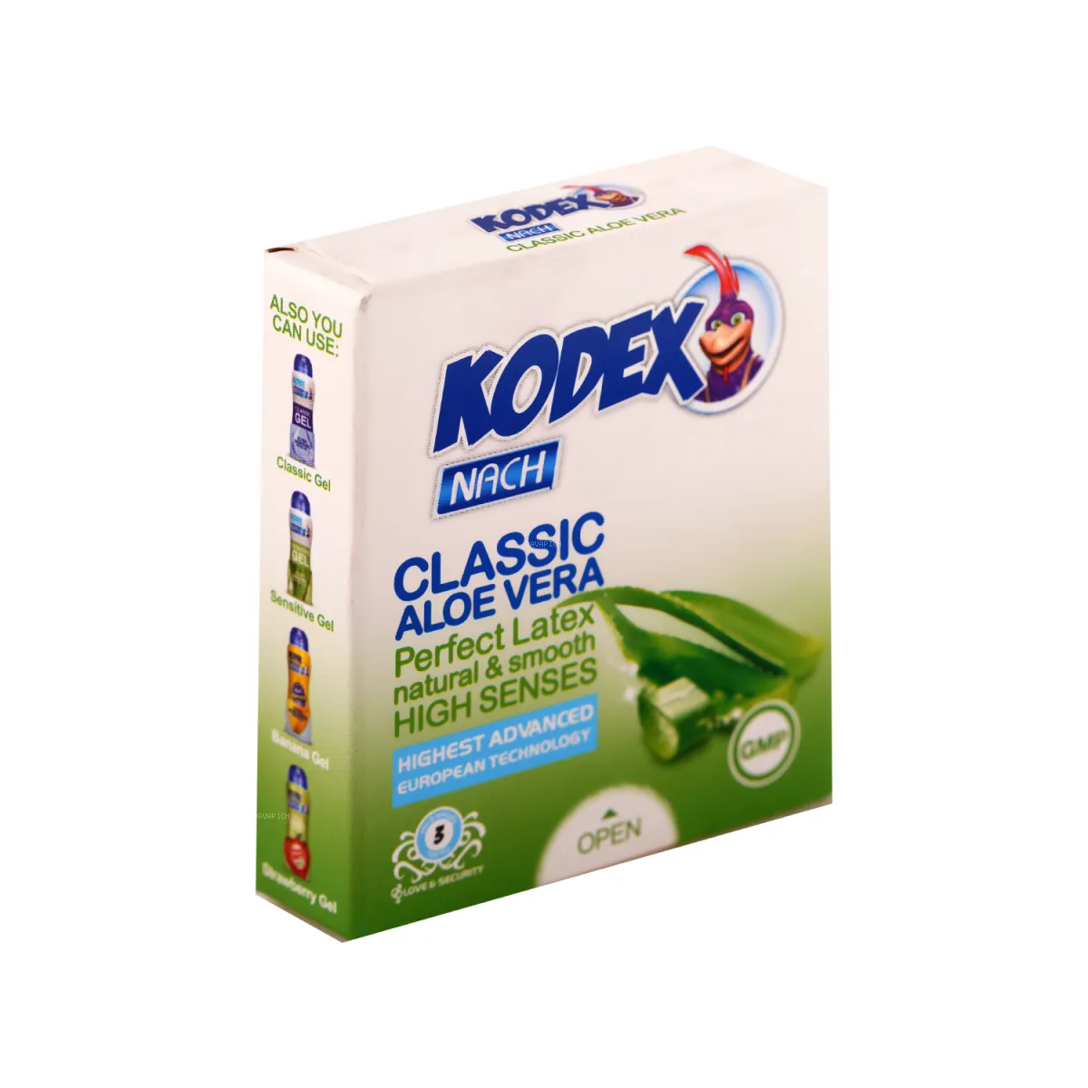 کاندوم کلاسیک ناچ کدکس بسته 3 عددی