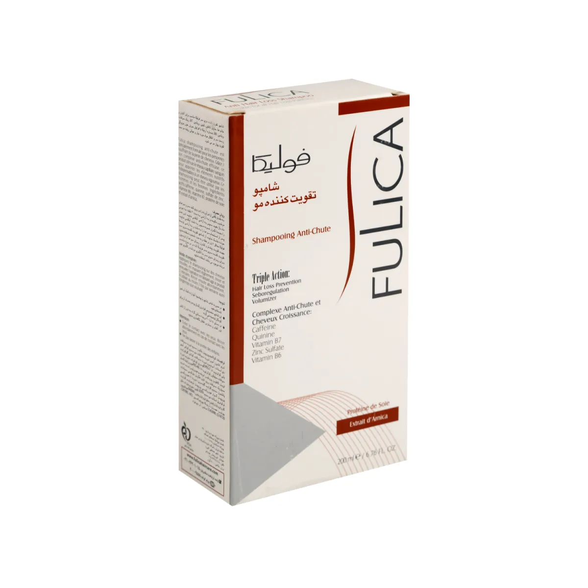 شامپو تقویت کننده موی سر فولیکا 200 میلی لیتر