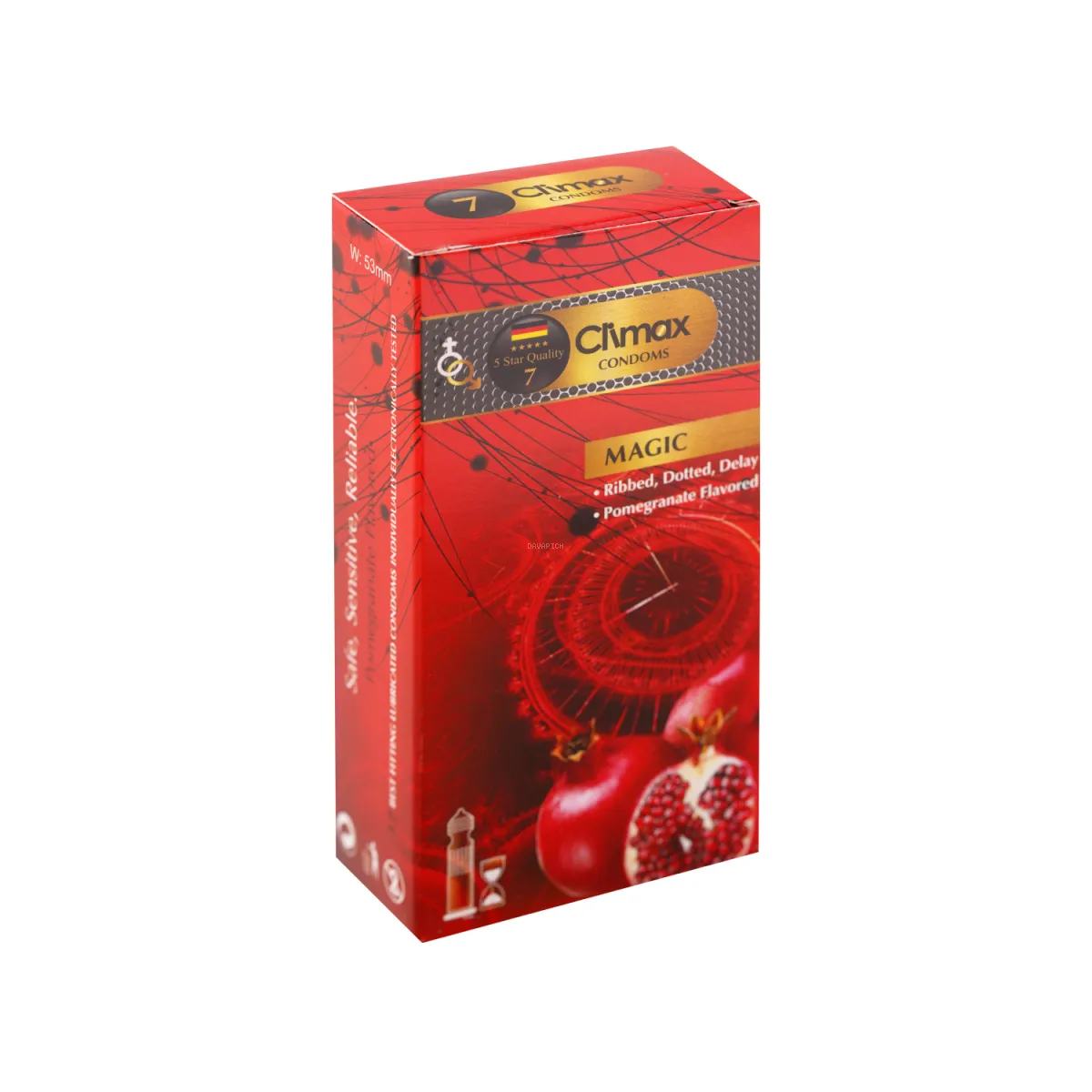 کاندوم تاخیری کلایمکس مدل Magic بسته 12 عددی